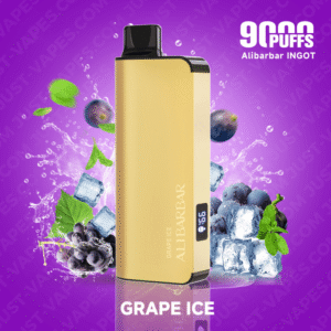 ALIBARBAR Grape Ice Vape – Ingot 9000 Puff