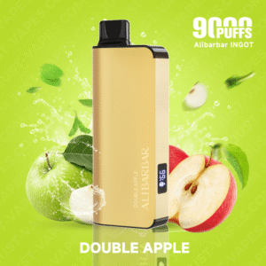 ALIBARBAR Double Apple – Ingot 9000 Puff Vape